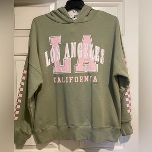 Los Angeles CA pullover hoodie - New - XL